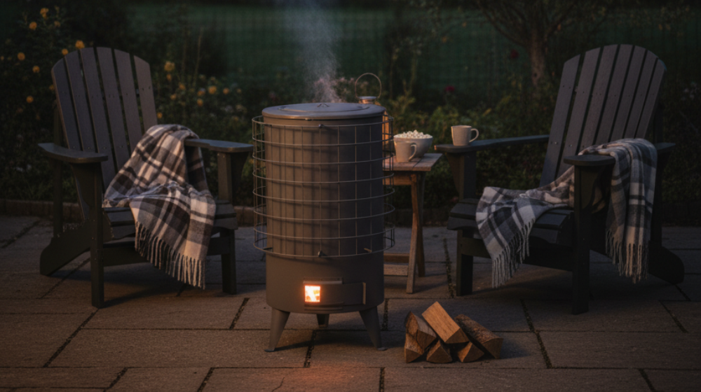 Las Dos Mejores Estufas de Leña Redondas Grandes de Chapa en Bricomiras
