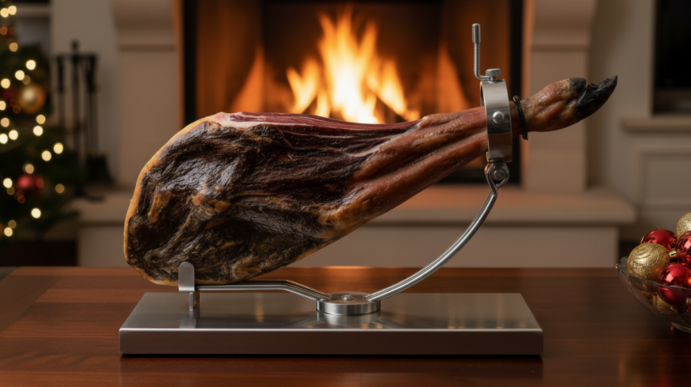 mejor regalo para 2026 soporte jamonero en acero inoxidable