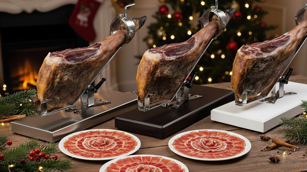 Top 5 jamoneros más vendidos para navidad 2025 en bricomiras