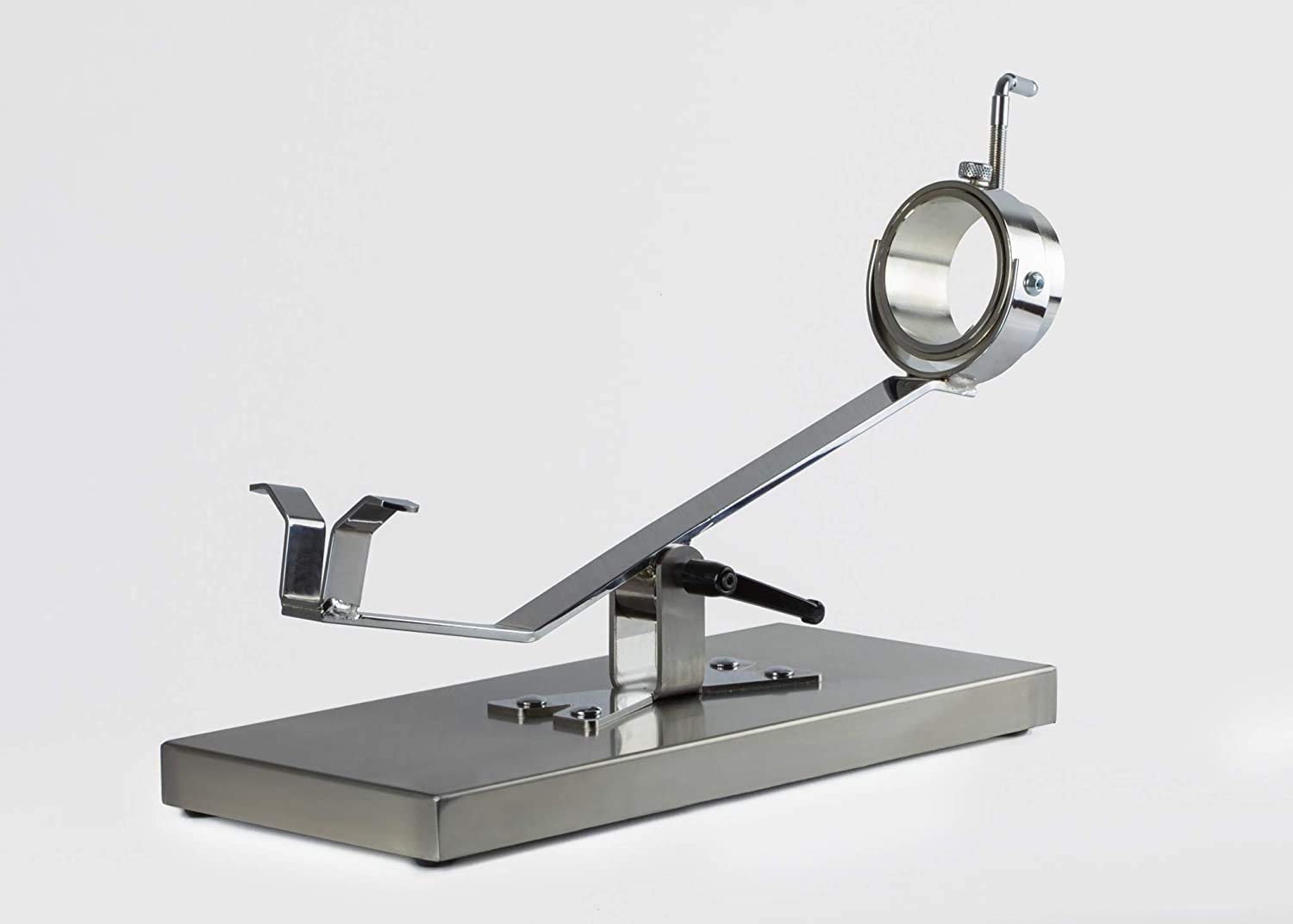 Jamonero Profesional de Madera y Acero Inoxidable - Pata Negra A9