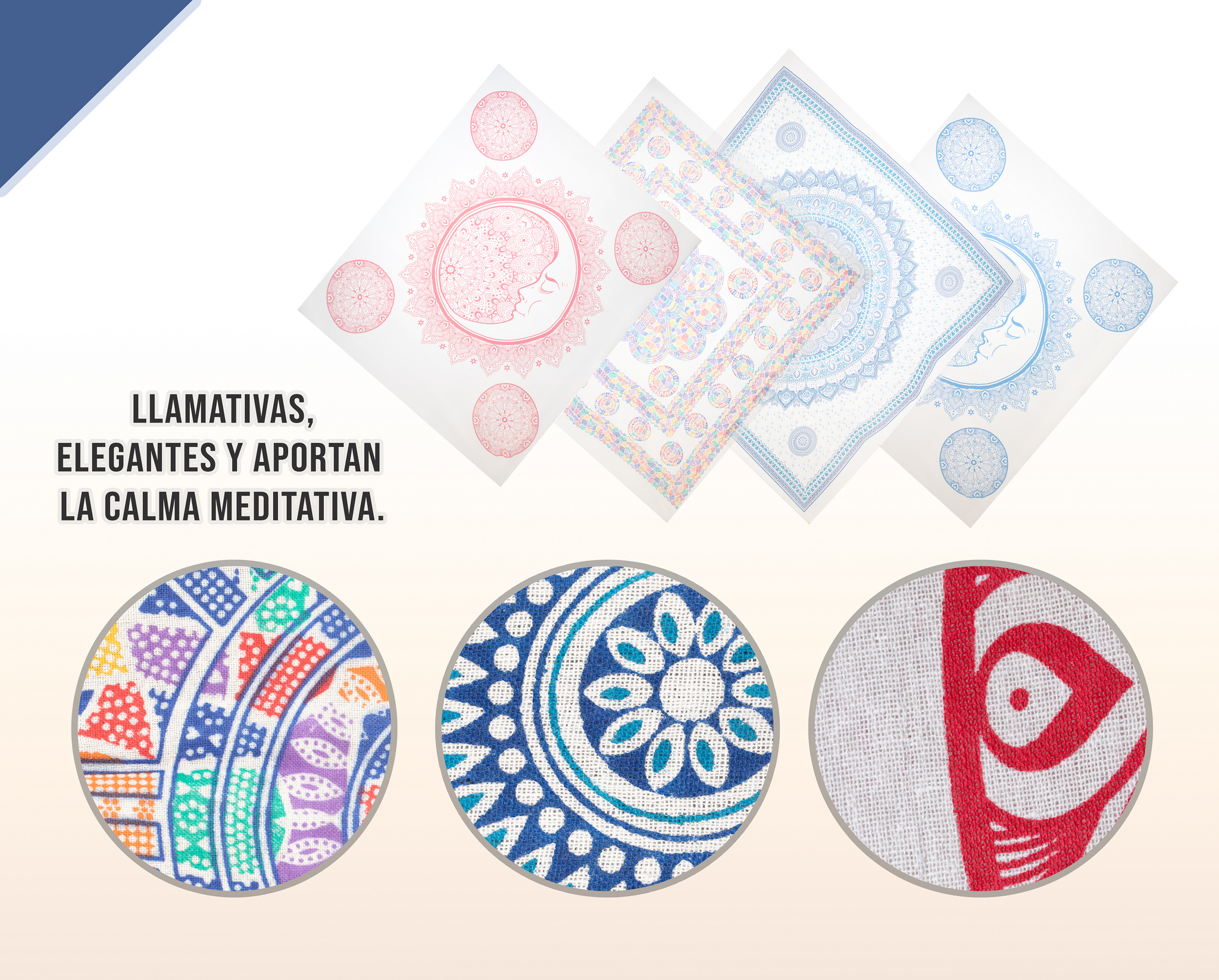 Toalla Playa Grande, Manta Picnic, Manta Playa Grande Mandala, Toallas Playa Grande, Mandala Pared Grande 100% Algodon, Manta/Mantel/Alfombra/Pareo/Tapiz Mandala (210x240cm, Rojo Luna)