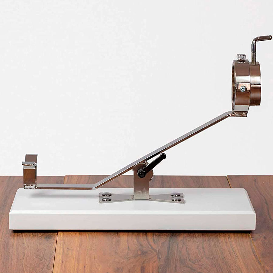 Jamonero profesional Pata Negra A9 de Bricomiras fabricado en madera y acero inoxidable , soporte profesional para cortar jamón.